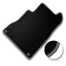 Comfort - Black Car Mats With Grey Trim
