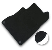 CLASSIC/DELUXE - Black Car Mat With Black Trim