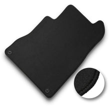 COMFORT - Black Car Mat With Black Trim