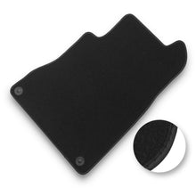 ELEGANCE - Black Graphite Car Mat With Black Trim